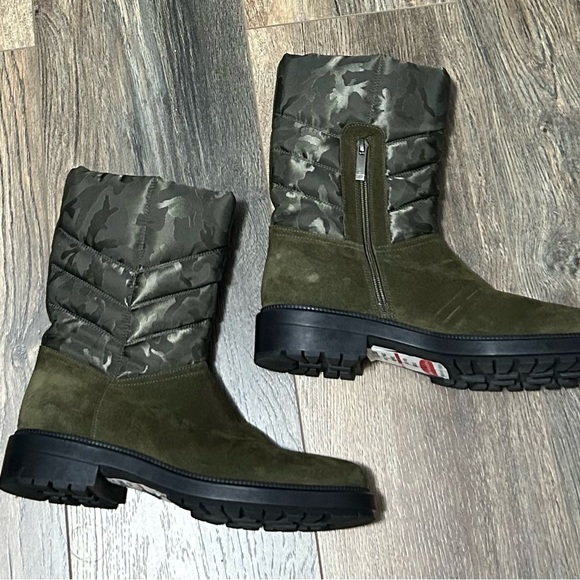 Lori Aquatalia Camofloge Nylon Boots.. (Brand NEW) - Picture 3 of 9